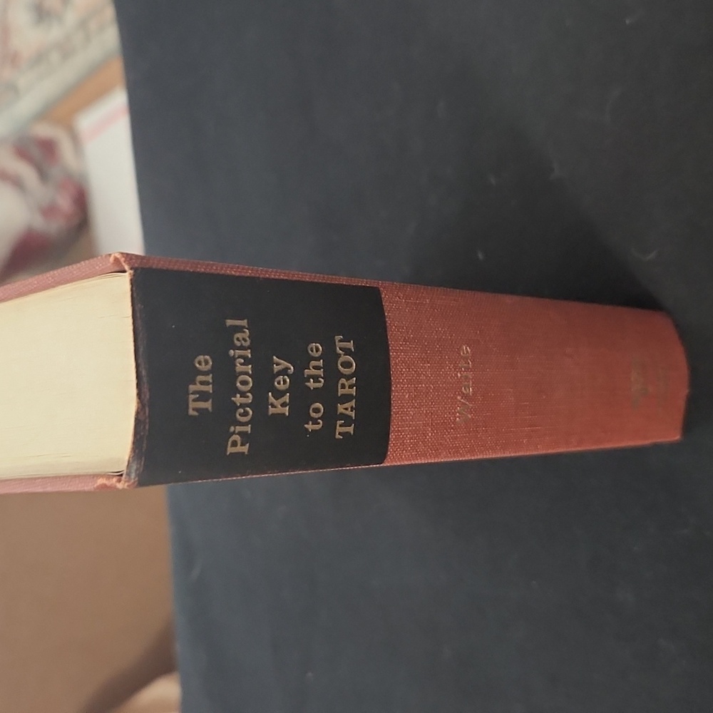 1959 The Pictorial Key to the Tarot by Arthur Edward Waite Vintage
